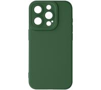 Avizar Coque pour iPhone 15 Pro Max Silicone Mat Protection Caméra Vert