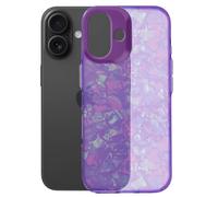 Coque pour iPhone 16 Plus Antichoc Souple Tutti Frutti Violet