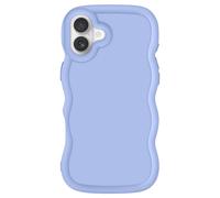 Avizar Coque pour iPhone 16 Plus Silicone Antichoc série Candy Lavande