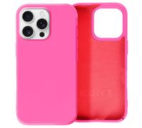 Avizar Coque pour iPhone 16 Pro Max Semi-rigide Soft-touch Anti-traces Fuchsia