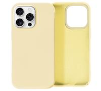Avizar Coque pour iPhone 16 Pro Max Semi-rigide Soft-touch Anti-traces Jaune