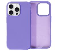 Coque pour iPhone 16 Pro Semi-rigide Soft-touch Anti-traces Violet