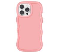 Avizar Coque pour iPhone 16 Pro Silicone Antichoc série Candy Rose