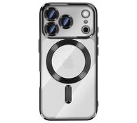Avizar Coque pour iPhone 17 Pro Compatible avec Contour Chromé Noir