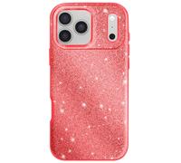 Avizar Coque pour iPhone 17 Pro Max Conception Bi-Matière et Finition Pailletée