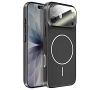 Avizar Coque pour iPhone 17 Rigide avec Verre Protection Caméra Noir