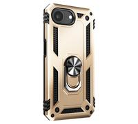 Avizar Coque pour iPhone 17e Antichoc avec Anneau Magnétique Rotatif Dorée