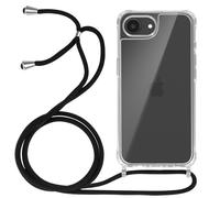 Avizar Coque pour iPhone 17e en Silicone avec Cordon en Nylon Tressé 70cm