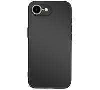 Coque pour iPhone 17e Soft-Touch en Silicone Série Fast Cover Noir