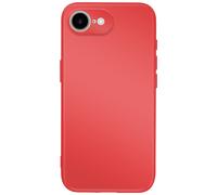 Avizar Coque pour iPhone 17e Soft-Touch en Silicone Série Fast Cover Rouge