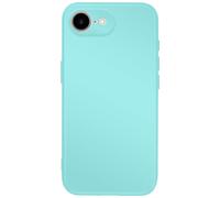 Coque pour iPhone 17e Soft-Touch en Silicone Série Fast Cover Turquoise
