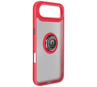 Avizar Coque pour iPhone Air avec Support Anneau et Fixation Magnétique Rouge