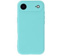 Coque pour iPhone Air Soft-Touch en Silicone Série Fast Cover Turquoise