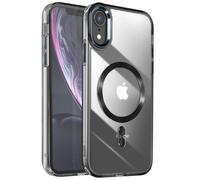 Coque MagSafe pour iPhone XR Dos Cristal Color Noir