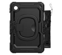 Avizar Coque pour Lenovo Tab M11 Antichoc Poignée rotative Sangle de transport Noir