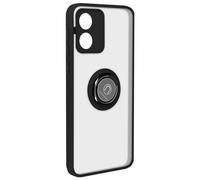Coque Pour Motorola Moto E13 Bague Support Vidéo Noir