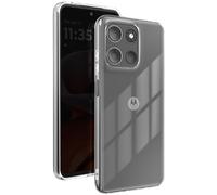 Coque pour Motorola Moto G15 et G15 Power Silicone Flexible 2mm Transparent