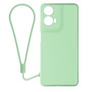 Avizar Coque pour Moto G24, G04 et G04s Silicone Soft-touch Dragonne
