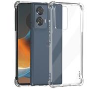 Avizar Coque pour Motorola Edge 50 Fusion Antichoc Flexible Coins renforcés Transparent