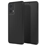 Avizar Coque pour Motorola Edge 50 Fusion Silicone Finition Mate Soft Touch Noir