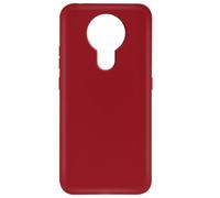 Avizar Coque pour Nokia 3.4 Flexible Antichoc Finition Mat Anti-traces Rouge