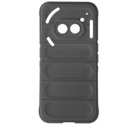 Coque pour Nothing Phone 2a et 2a Plus Antichoc Silicone texturé 3D Noir