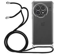 Avizar Coque pour OnePlus 13 Silicone Antichoc avec Cordon Tressé Transparent