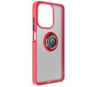 Avizar Coque pour Oppo A5 Pro avec Support Anneau et Fixation Magnétique Rouge