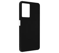 Avizar Coque pour Oppo A57s et A57 Résistante Silicone Gel Flexible Fine Noir