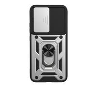 Avizar Coque pour Oppo A6 Pro avec Bague Support et Cache Caméra Coulissant