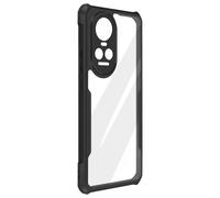 Avizar Coque pour Oppo Reno 10 et 10 Pro Rigide Coins Bumpers Noir