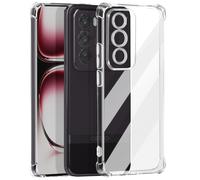 Avizar Coque pour Oppo Reno 12 Pro Antichoc Flexible Coins renforcés Transparent
