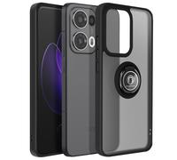 Coque pour Oppo Reno 13 Pro Bague Magnétique Dos Translucide Noir
