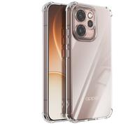 Coque pour Oppo Reno 15 Pro en Silicone avec Coins Renforcés Transparent