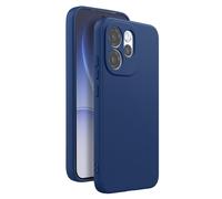 Coque pour Oppo Reno 15 Pro Soft-Touch en Silicone Série Fast Cover Bleu nuit