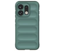 Avizar Coque pour Oppo Reno 16 / 16 Pro avec Relief 3D et Grip Antidérapant Vert