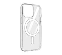 Coque pour MagSafe pour iPhone 14 Pro Cercle magnétique Rigide Transparent