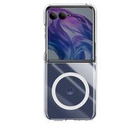 Avizar Coque pour Razr 60 Ultra Polycarbonate Silicone Gel