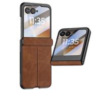 Avizar Coque pour Razr 70 avec Verre Trempé Écran Externe Antichoc