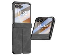 Coque pour Motorola Razr 70 avec Verre Trempé Écran Externe Antichoc Noir