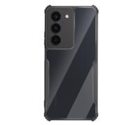 Avizar Coque pour Realme 14x et C75 Dos Acrylique Contour Souple Antichoc Noir