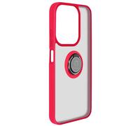 Avizar Coque pour Redmi 15C avec Support Anneau et Fixation Magnétique Rouge