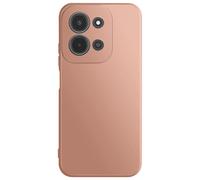 Coque pour Redmi 15C en Silicone Souple avec Renfort Bloc Caméra Rose