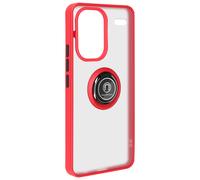 Coque pour Redmi Note 13 Pro Plus Bague Métallique Fonction Support Rouge