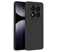 Avizar Coque pour Redmi Note 14 Pro et 14 Pro Plus Semi-rigide Soft-touch Noir