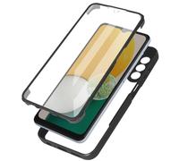Coque pour Samsung Galaxy A13 5G et A04s Dos Plexiglas et Avant Polymère Noir