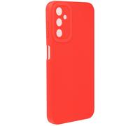 Coque pour Samsung Galaxy A14 4G et 5G Silicone Mat Protection Caméra Rouge