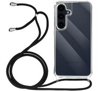 Avizar Coque pour Samsung Galaxy A16 Silicone Antichoc avec Cordon Tressé Transparent