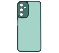 Coque pour Samsung Galaxy A25 5G Dos Rigide Fumé Bloc Caméra Protégé Vert Foncé