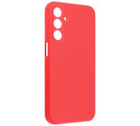Coque pour Samsung Galaxy A25 5G Semi-rigide Soft-touch Anti-traces Rouge